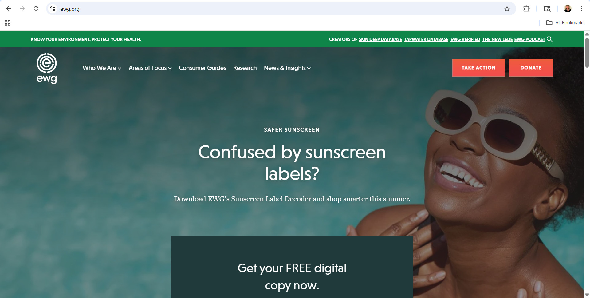 EWG Homepage